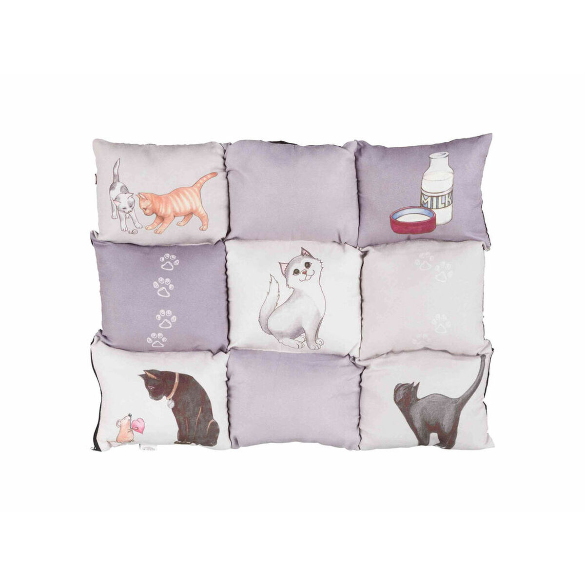 Hondenbed Trixie Grijs Patchwork