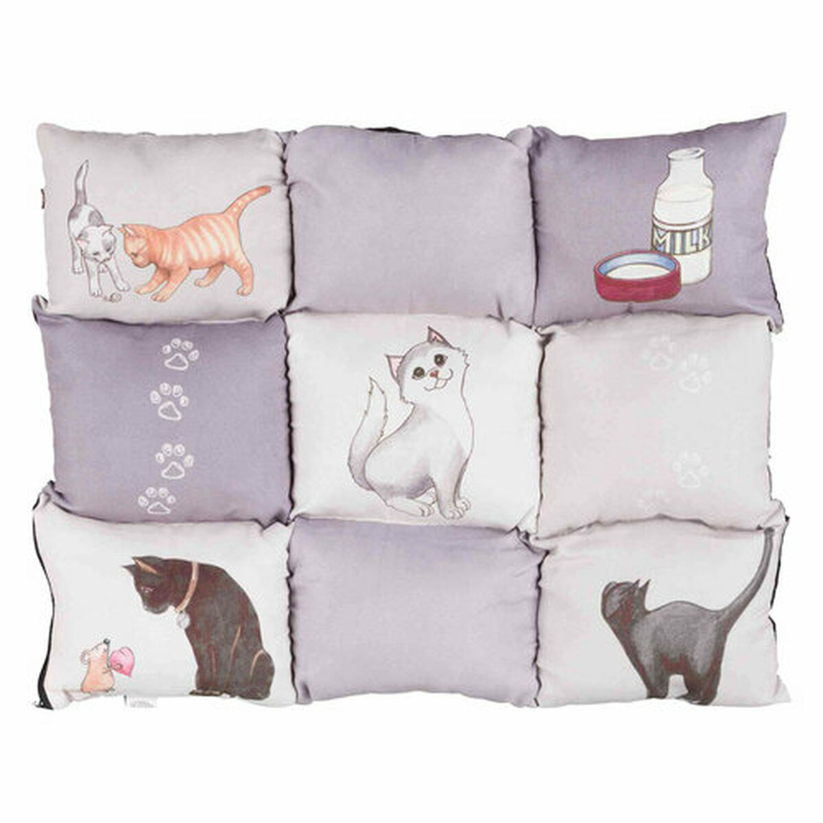 Hondenbed Trixie Grijs Patchwork