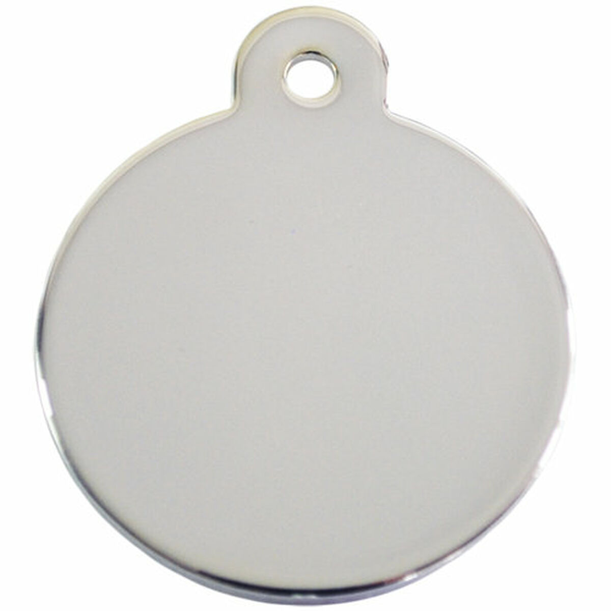 Identification plate for collar Imarc Circle Silver