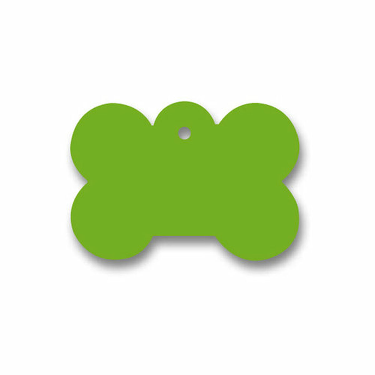 Targhetta per collana Imarc Bone Verde