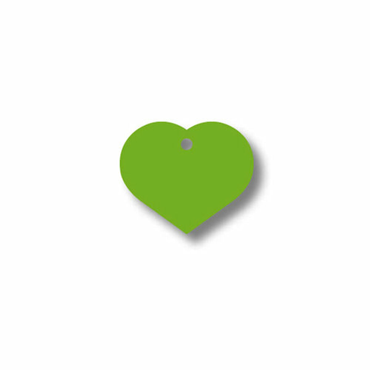 Plaque d'identification pour collier Imarc Heart Vert