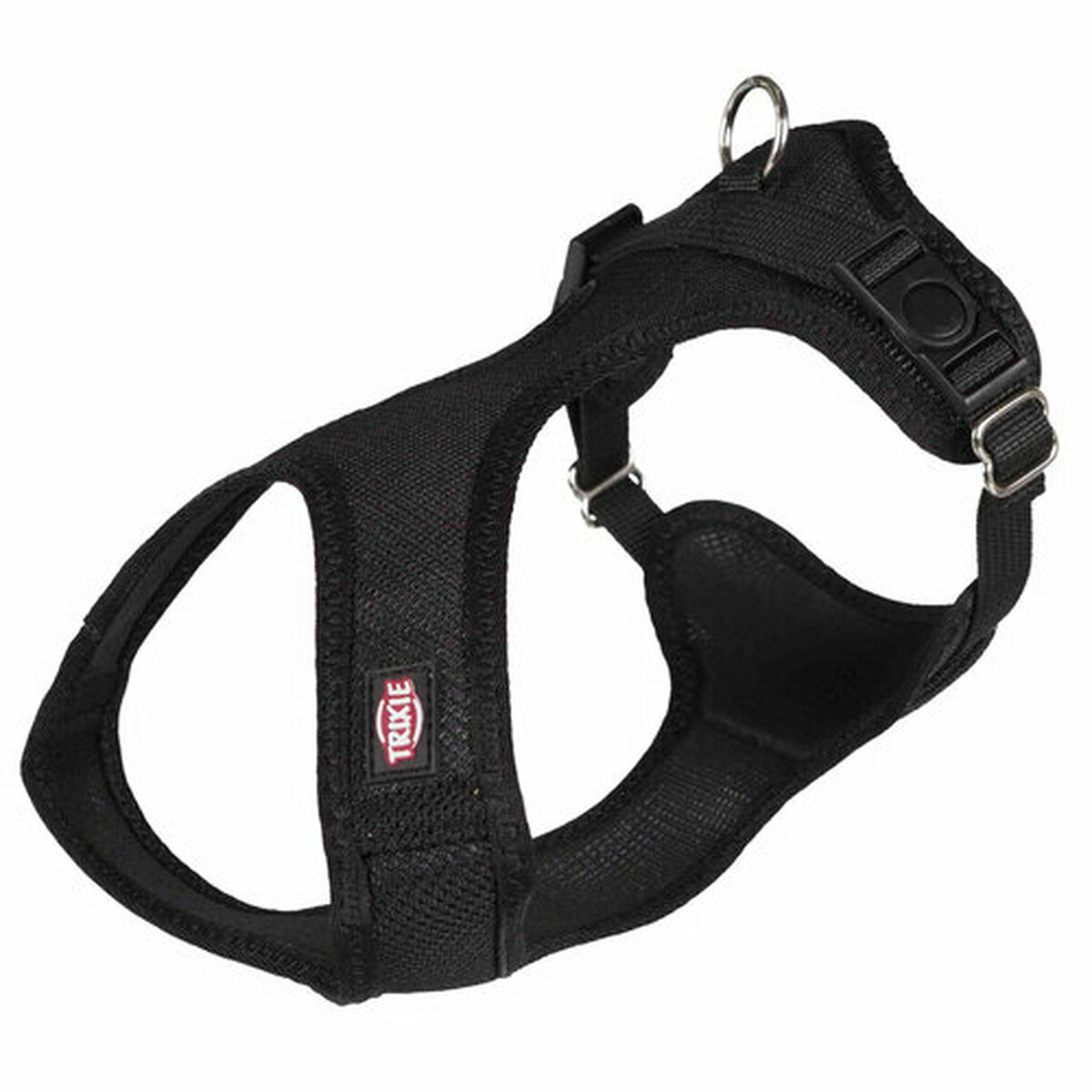 Psí postroj Trixie Comfort Sof Černý