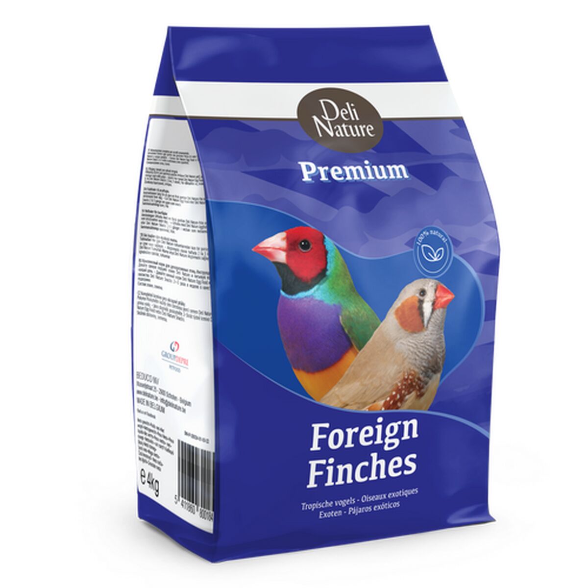 Fuglefoder Deli Nature Premium 4 Kg