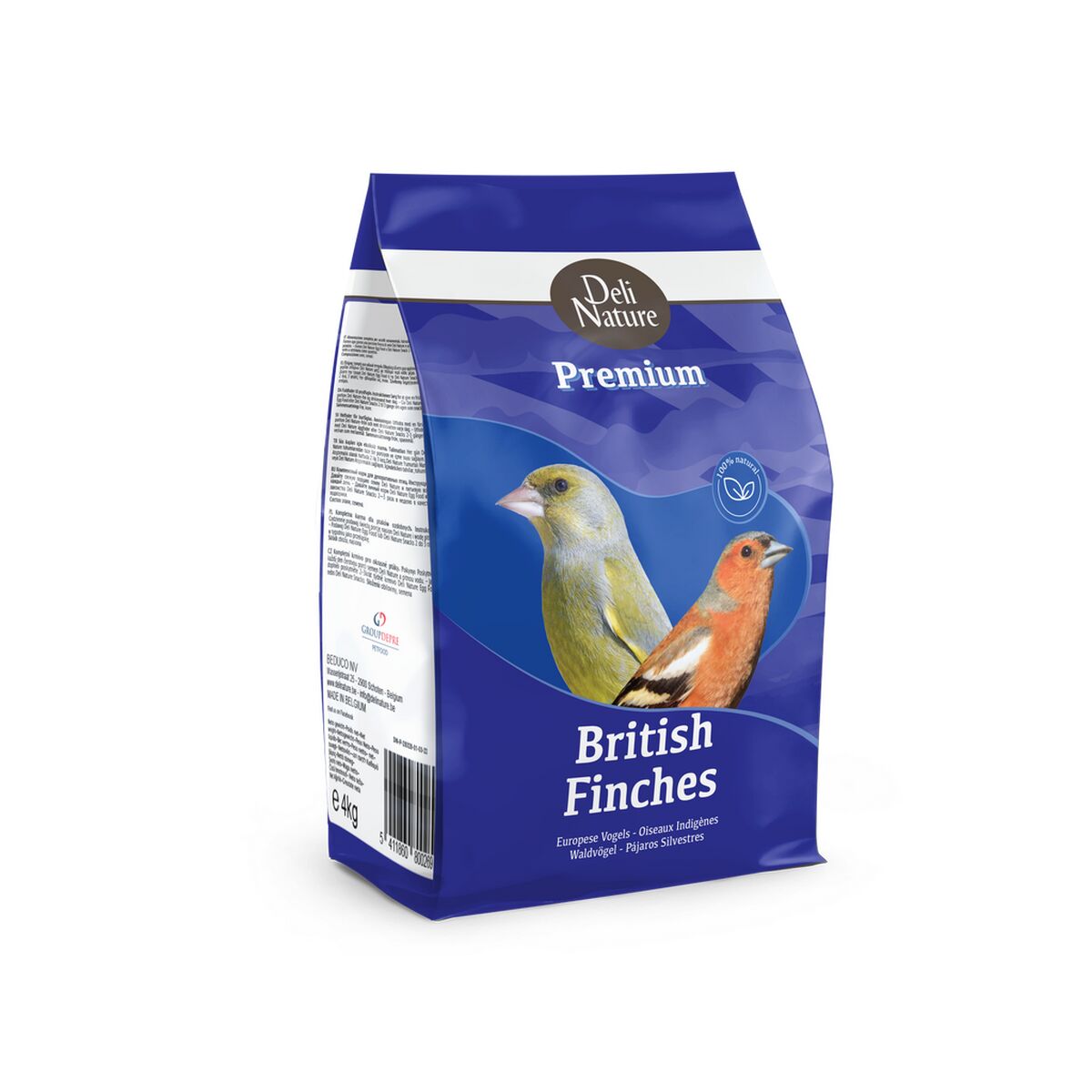 Fuglefoder Deli Nature Premium 4 Kg