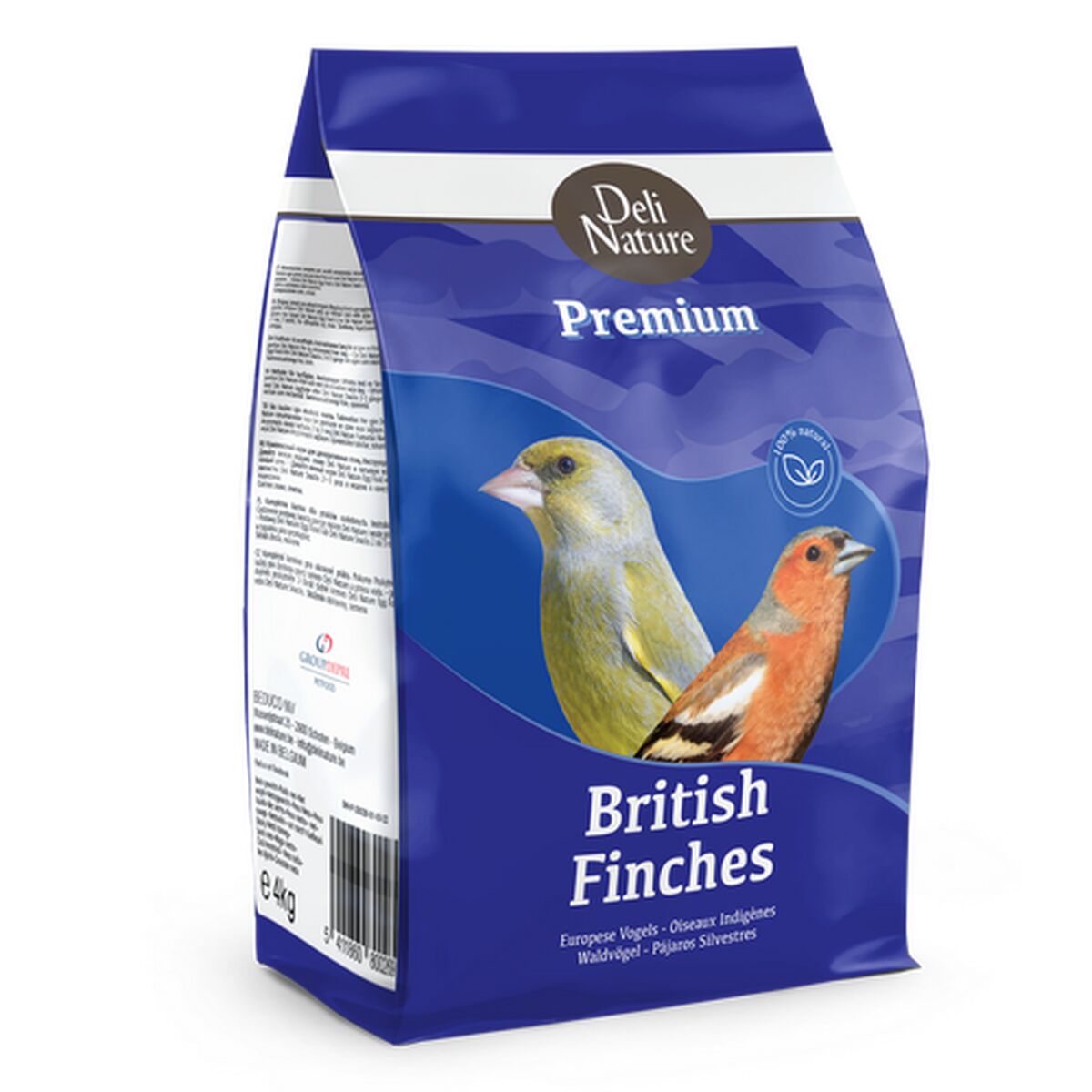 Fuglefoder Deli Nature Premium 4 Kg