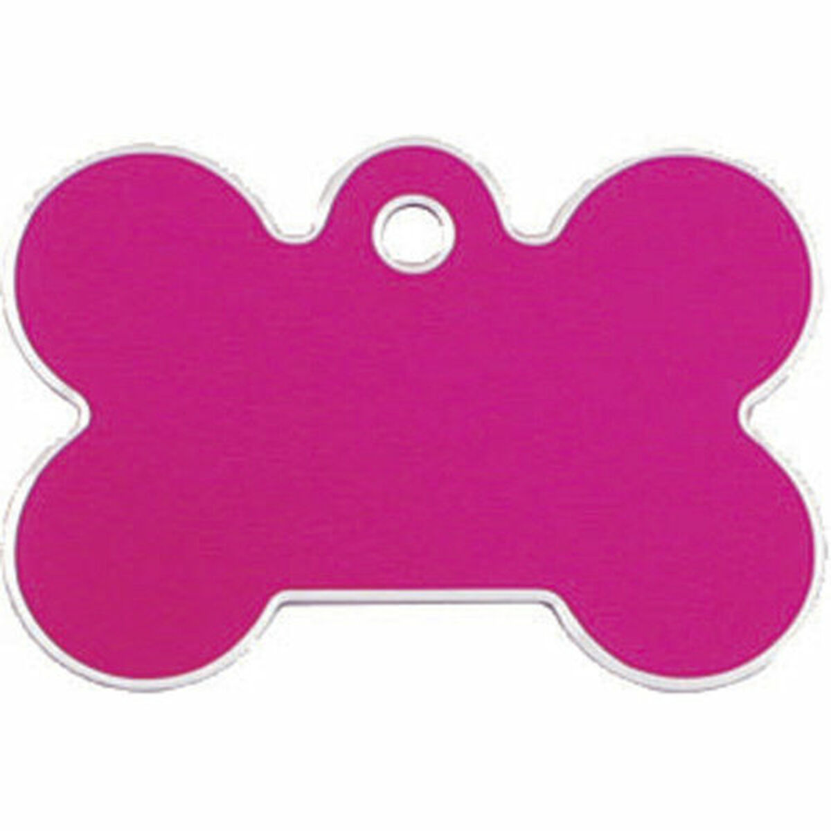 Plaque d'identification pour collier Imarc Bone Rose