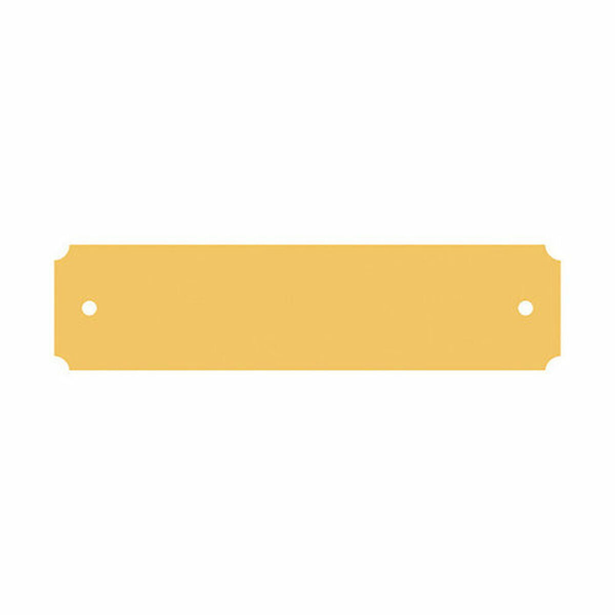 Plaque d'identification pour collier Imarc Stable Jaune
