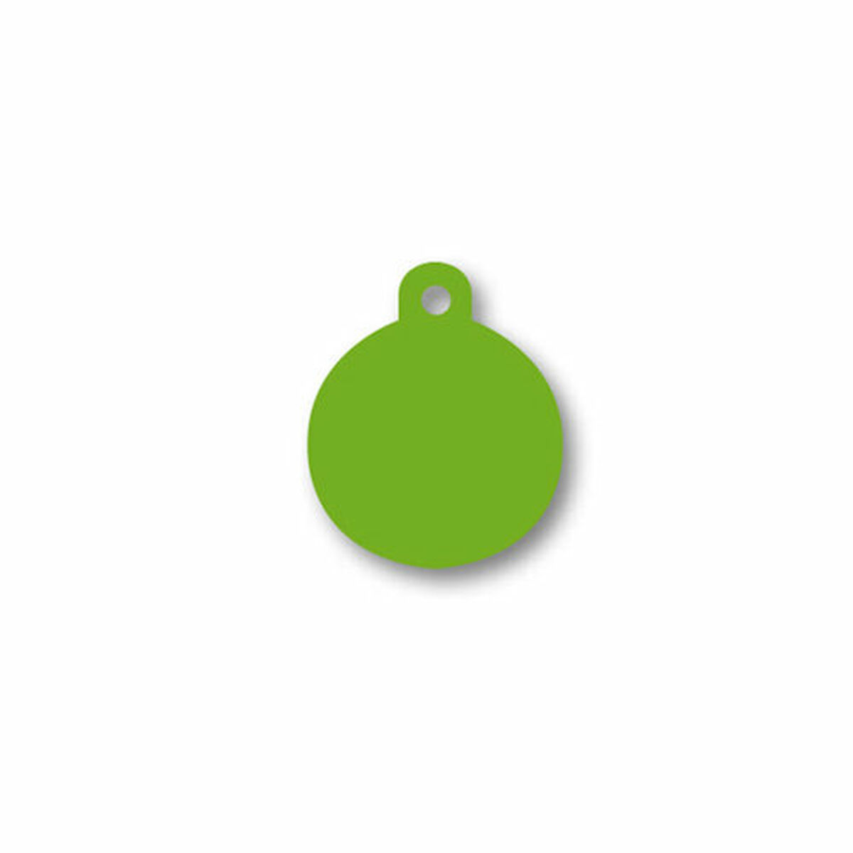 Targhetta per collana Imarc Circle Verde