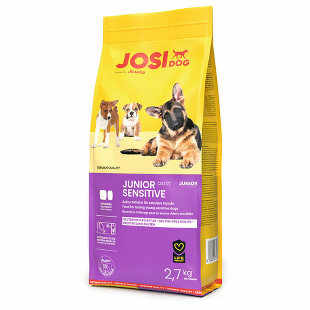 Foder Josera Junior Sensitive 2,7 Kg Fugle