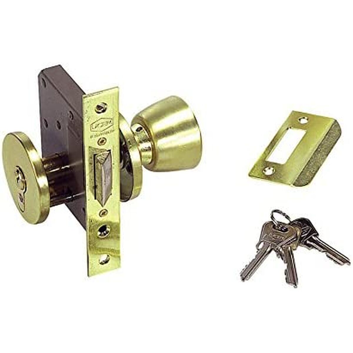 Lock with handle UCEM 03020078 Iron