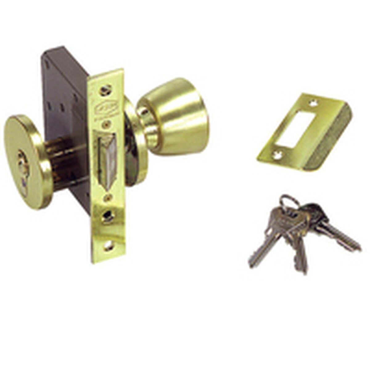 Lock with handle UCEM 03020078 Iron