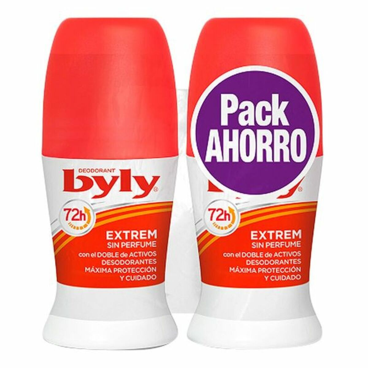 Deodorant Roller Extrem Byly (2 uds)