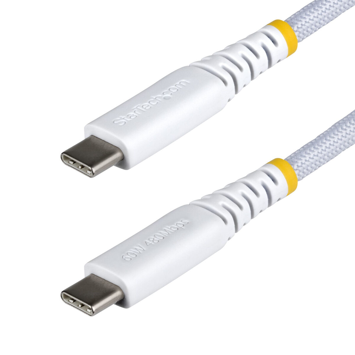 Cable USB Startech USB2CC15CMNCBRWH Blanco