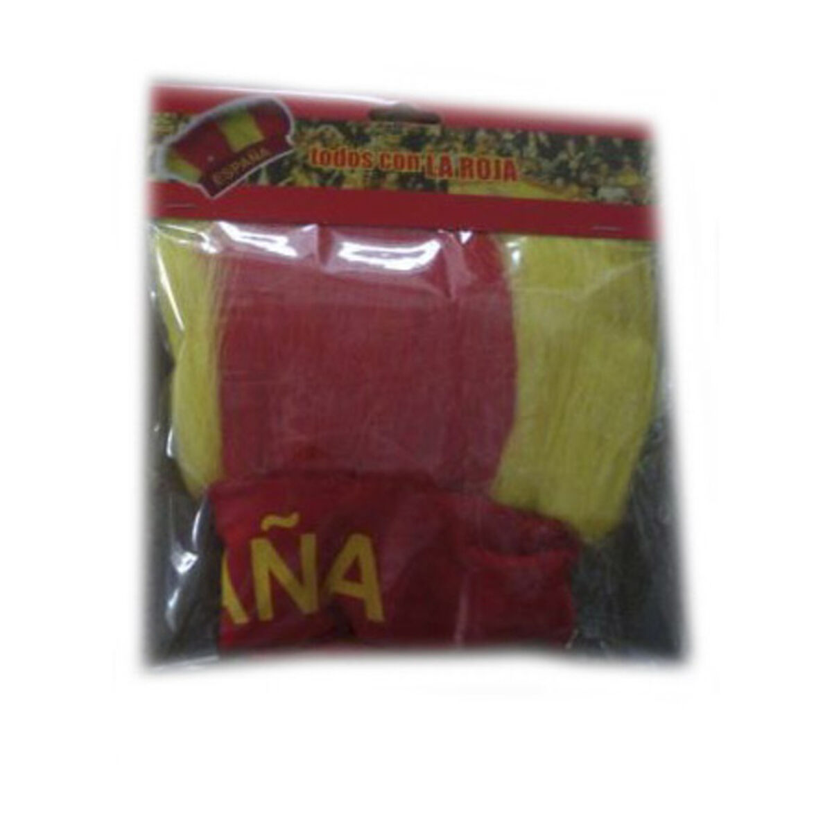 Peruca com a Bandeira Espanhola