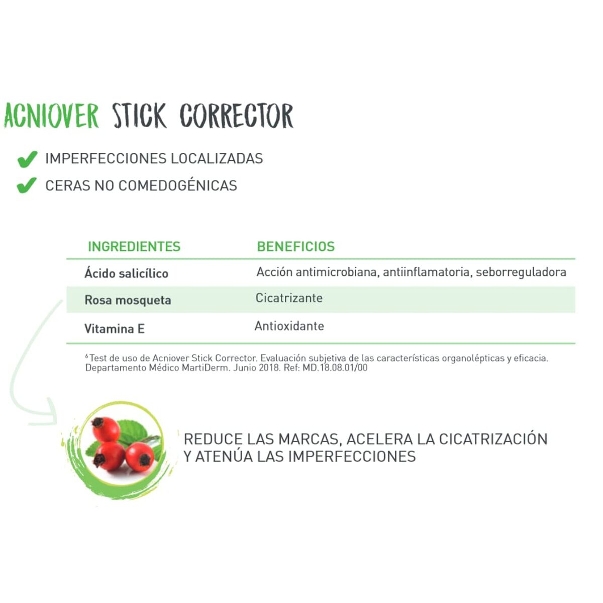 Ansiktskorrigerer Martiderm ACNIOVER 4 g