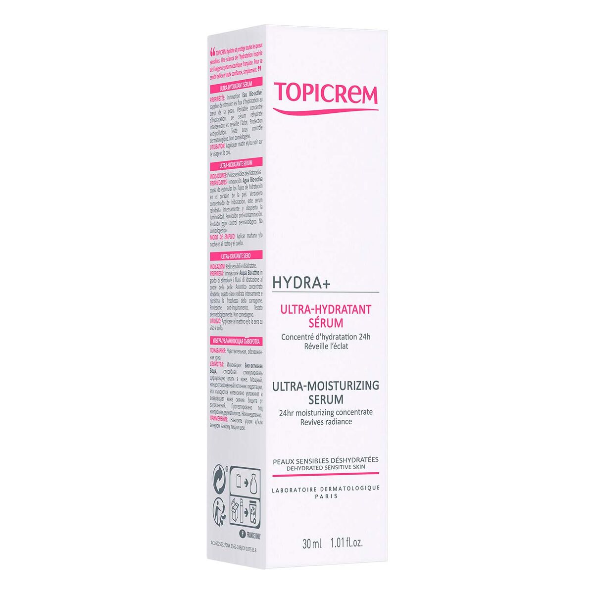 Siero Viso Topicrem Hydra+ 30 ml