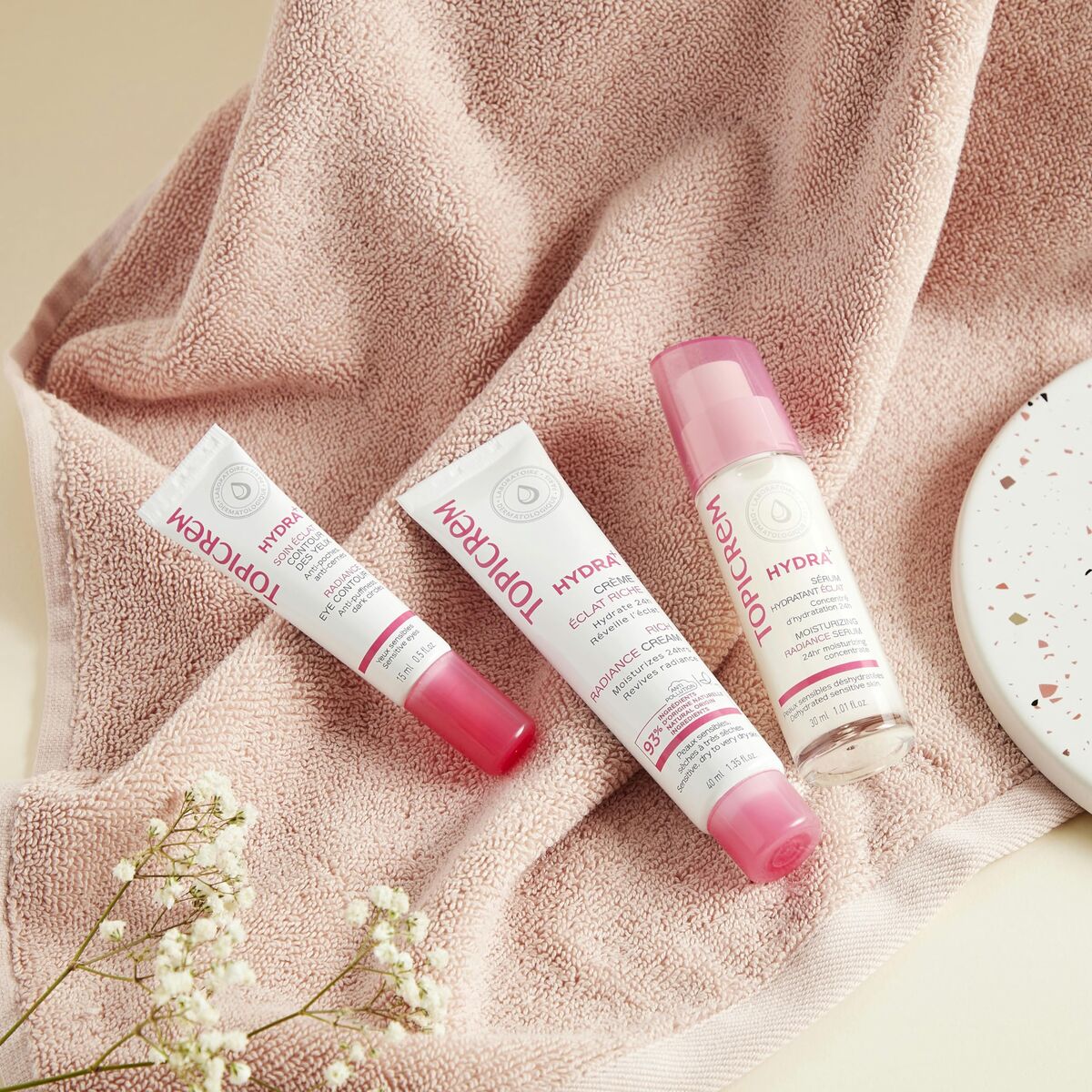 Kosteutusvoide Topicrem Hydra+ 40 ml Highlighter
