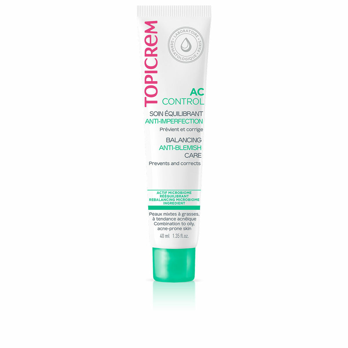 Ansiktskrem Topicrem Ac 40 ml Anti-imperfeksjon