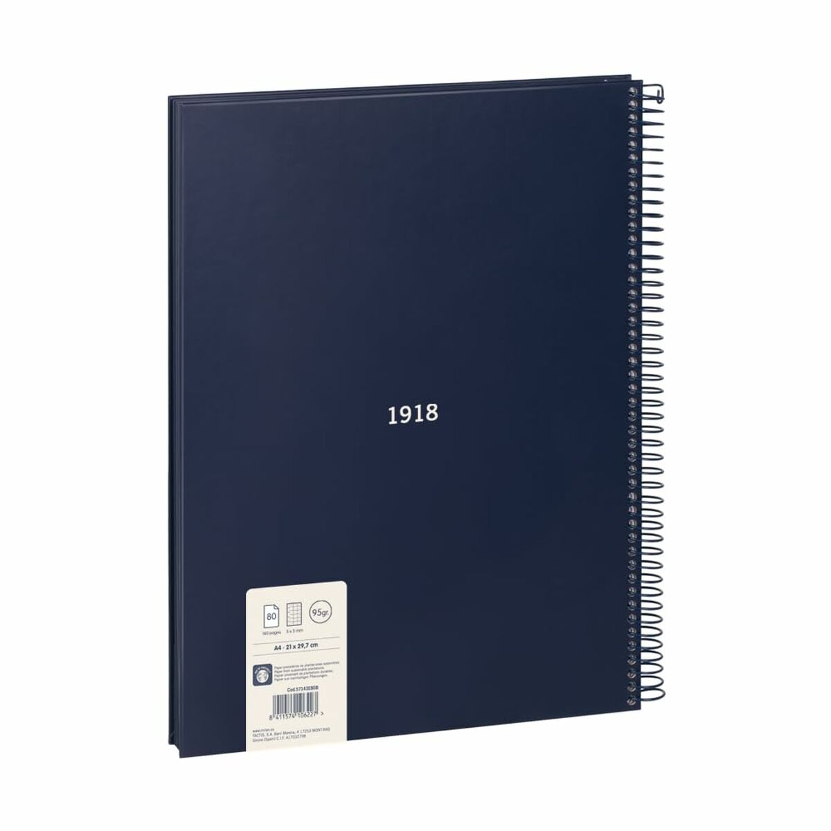 Notebook Milan 430 Navy Blue A4