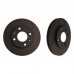 Brake Discs Black Diamond 6KBD1383G6 Solid Rear 6 Stripes