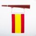 Vuvuzela mit Spanien-Flagge