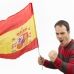 Bandiera della Spagna con Asta (90 x 60 cm)