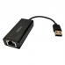 Ethernet–USB Adapter 2.0 approx! APPC07V3 10/100 Fekete