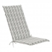 Kėdės pagalvė DKD Home Decor Balta Juoda Spalvotas 50 x 5 x 125 cm