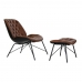 Кресло DKD Home Decor 8424001802418 Коричневый Чёрный Разноцветный Металл 69 x 83 x 85 cm