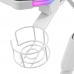 Pisaći Stol Mars Gaming MGDXLRGBW LED RGB Bijela Čelik 160 x 60 cm