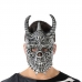 Maska Halloween Ďábel Kostra Šedý (20 X 33 cm)