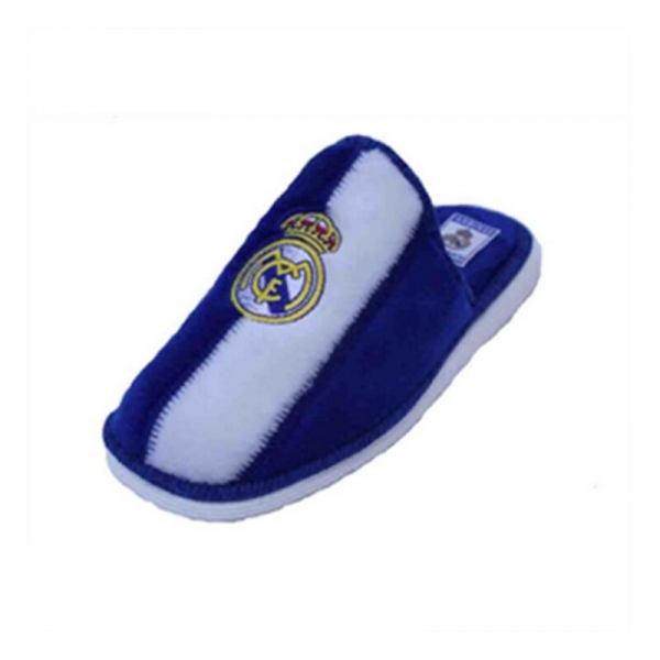 recoger coro autobús Zapatillas de Estar por Casa Real Madrid Andinas 790-90 Blanco Azul Adultos  | Comprar a precio al por mayor
