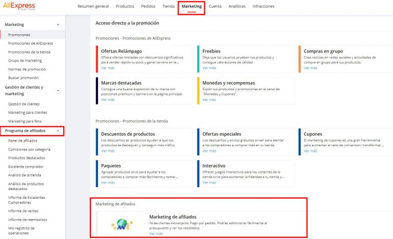 programa de afiliados