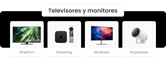 Televisores y monitores Black Friday 2024 Televisores y monitores Black Friday 2024